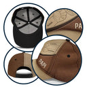 Gift For Husband,Parents,Gift For Yourself,Gift For Men,Gift For Grandpa,Gift For Father,Love,French,Gift For Grandparents,Non-Eng,Icon,Proud - Check Poing Contre Poing Grand-père Papa Avec Enfants - Casquette Classique Personnalisée