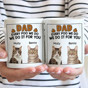 Custom Photo Dad Every Poo I Do - Personalized Mug