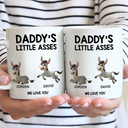 Papa's Little Donkeys - Personalized Mug