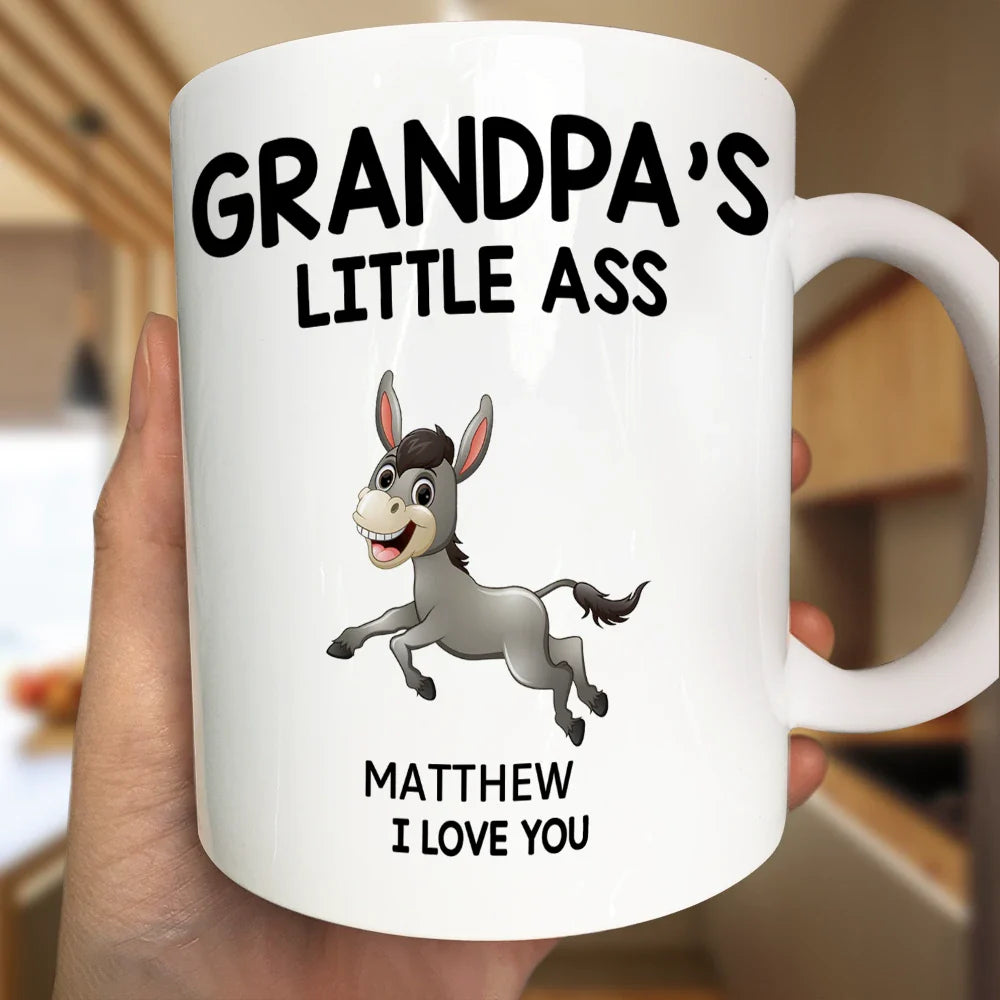 Papa's Little Donkeys - Personalized Mug