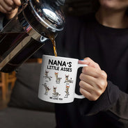 Papa's Little Donkeys - Personalized Mug