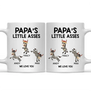 Papa's Little Donkeys - Personalized Mug