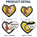 From Our First Kiss Till Our Last Breath Pride - Personalized Window Hanging Suncatcher Ornament