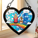 I Miss You I Know - Personalized Window Hanging Suncatcher Ornament