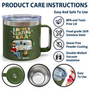 In My Camping Era - Personalized 14oz Stainless Steel Tumbler With Handle