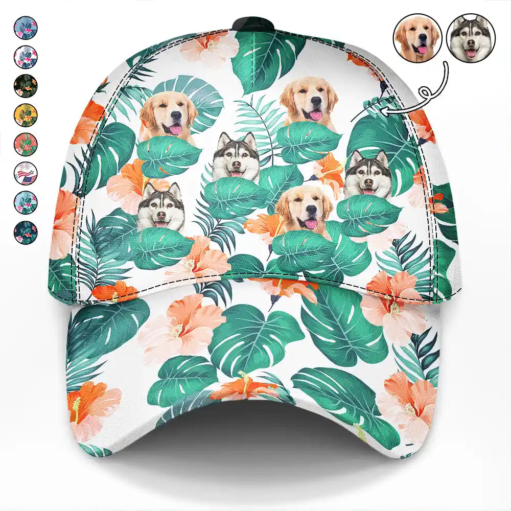 Casquette classique personnalisée avec photo humoristique d'un animal de compagnie 