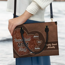 Important Nana Stuff - Personalized Leather Bag