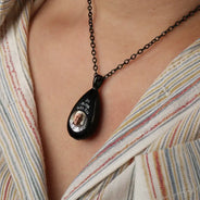 Collier souvenir personnalisé avec photo « Je suis toujours avec toi »