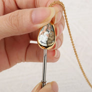 Custom Photo Till Death Do Us Part - Personalized Keepsake Necklace