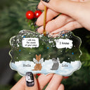 Pet Lovers, Memorial - They Still Talk About You Memorial Dog Cat - Personalized Medallion Glass Ornament