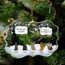 Pet Lovers, Memorial - They Still Talk About You Memorial Dog Cat - Personalized Medallion Glass Ornament
