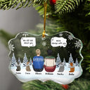 Pet Lovers, Memorial - I Miss You Memorial Dog Cat - Personalized Medallion Glass Ornament