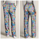 Happy,Family,Gift For Grandparents,Parents,Christmas - Custom Photo Funny Kids Christmas Light - Personalized Pajama Pants