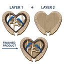 Sad,Family,Parents,Gift For Grandparents,Gift For Sibling,Memorial - Memorial Bird I'm Always With You - Personalized Custom Shaped Car Visor Clip