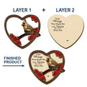 Family, Parents, Gift For Grandparents, Gift For Sibling - Memorial I'm Always With You - Personalized Custom Shaped Car Visor Clip