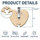 Photo personnalisée commémorative d'oiseau « Je suis toujours avec toi » - Clip de pare-soleil de voiture personnalisé en forme personnalisée