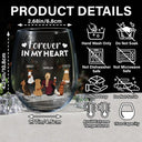 Happy,Dog Lovers,Dog Dad,Pet Lovers,Dog Mom - A Bond That Can't Be Broken Dog Mom Dog Dad Pet Lovers - Personalized Stemless Wine Glass