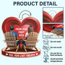 Together Since Couple 3D Effect - Personalized Acrylic Car Hanger