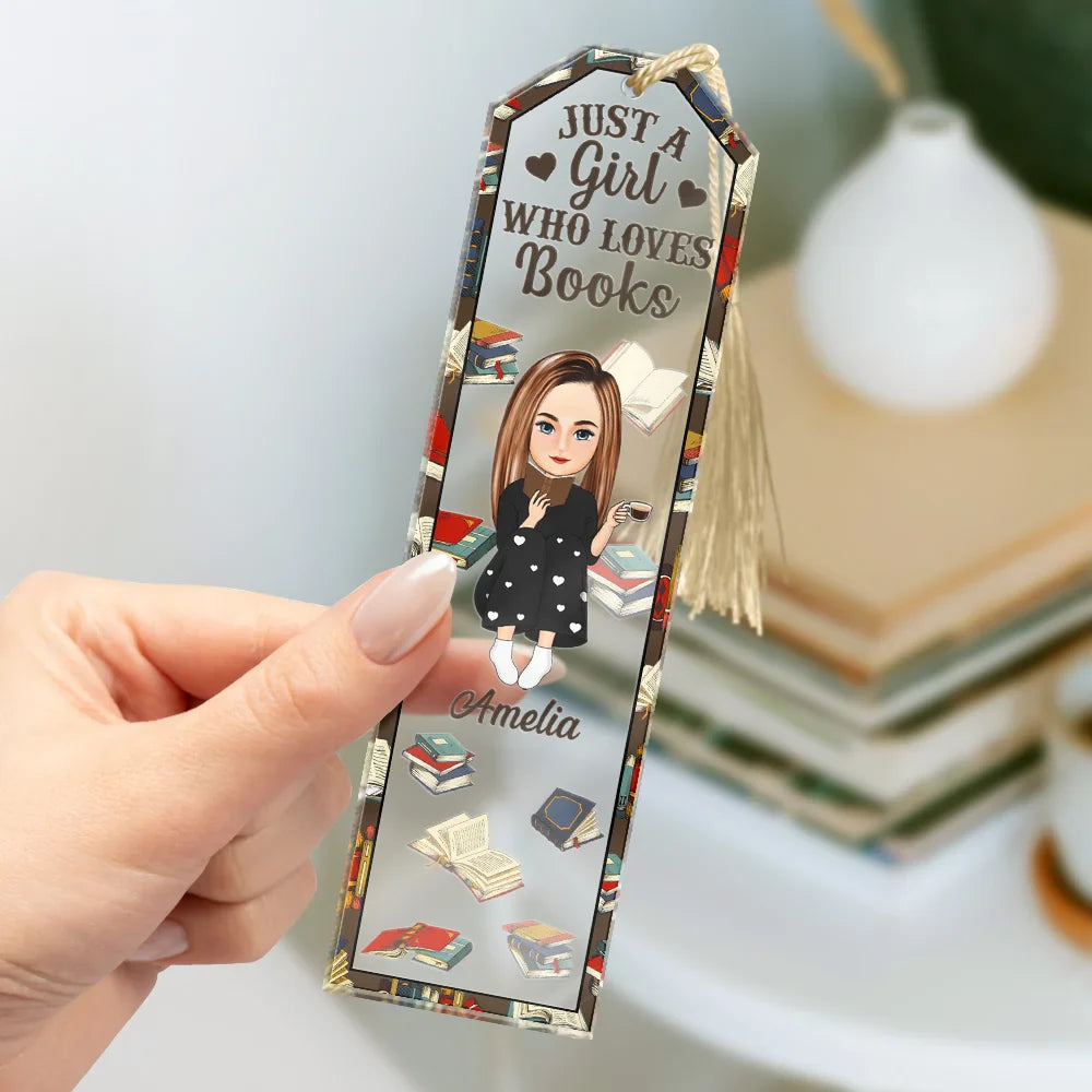 Reading, Gift For Couples, Gift For Bestie - Just One More Chapter In My Reading Era - Personalized Acrylic Bookmark