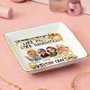 Gift For Mother,Gift For Daughter,Funny - Like Mother Like Daughter Oh Right - Personalized Ring Dish