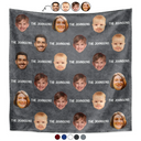 Family, Parents, Gift For Couples - Custom Photo Family Together Is Our Favorite Place to Be - Personalized Oversized Blanket