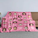Family, Parents, Gift For Couples - Custom Photo Our Snuggle Blanket Family Couple - Personalized Oversized Blanket