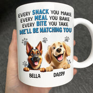 Chaque collation que vous préparez pour chien - Tasse personnalisée