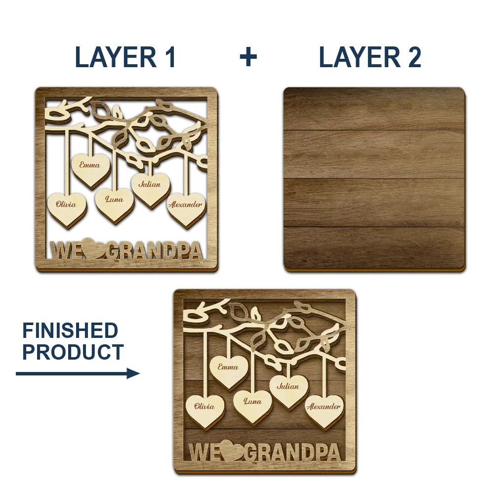 Happy,Gift For Mother,Gift For Father,Gift For Husband,Gift For Wife - We Love Mom Dad - Personalized Custom Shaped Car Visor Clip