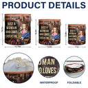 Knitting,Crocheting,Gift For Yourself,Gift For Women,Mom's Hobby - It's Not Hoarding If It's Yarn Knitting Crocheting - Personalized Laundry Basket, Storage Basket