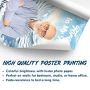 Parents, Memorial, Sad, Gift For Grandparents, Gift For Sibling, Family - Custom Photo In Loving Memory Memorial Heaven - Personalized Poster