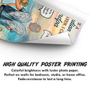 Guardian Angel In Heaven Grandparents Grandpa Grandma Skin - Memorial Gift - Personalized Custom Poster