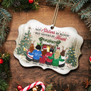 Meilleures amies, pas sœurs de sang, mais sœurs de cœur ! Cadeau de Noël pour BFF ! Décoration en bois personnalisée