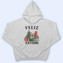 Joyeux Noël - Cadeau pour les amoureux des chiens - T-shirt personnalisé