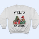 Joyeux Noël - Cadeau pour les amoureux des chiens - T-shirt personnalisé