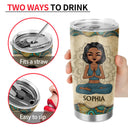 I'm Not Sugar Spice And Everything Nice - Yoga Gift - Personalized Custom Tumbler