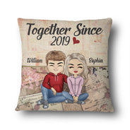 Ensemble depuis mari et femme - Cadeau couple - Oreiller personnalisé