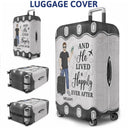 Just A Girl Boy Who Loves Traveling Cruising - Gift For Traveling Lovers - Personalized Custom Luggage Cover