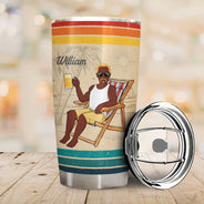 The Legend Has Retired Not My Problem Anymore Vintage - Retirement Gift - Personalized Custom Tumbler