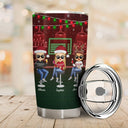 Here's To Another Year Of Bonding Over Alcohol Christmas Best Friends - Bestie BFF Gift - Personalized Custom Tumbler