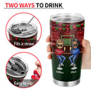 Here's To Another Year Of Bonding Over Alcohol Christmas Best Friends - Bestie BFF Gift - Personalized Custom Tumbler