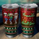 Voici une autre année de liens autour de l'alcool, meilleurs amis de Noël - Cadeau Bestie BFF - Verre personnalisé de 30 oz