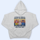 Behind Every Crazy Daughter Is A Mother Who Made Her That Way Parents Retro - Gift For Mom And Daughter - Personalized Custom T Shirt