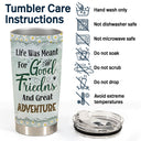 Les meilleurs amis qui voyagent ensemble restent ensemble - Cadeau pour BFF - Gobelet personnalisé