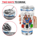 Best Friends Oh Ship! It's A Girls trip - Gift For Travel Lovers - Personalized Custom Tumbler