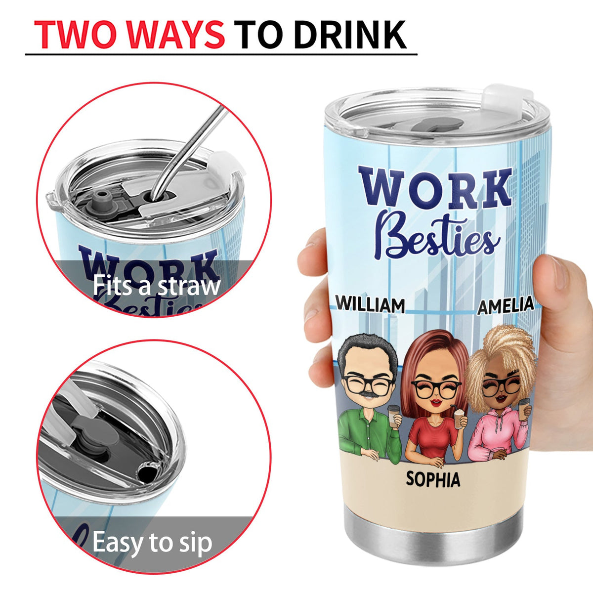 I Can't Believe You Are Leaving - Leaving Gifts For Colleagues, Coworkers - Personalized Custom Tumbler