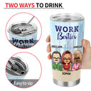 I Can't Believe You Are Leaving - Leaving Gifts For Colleagues, Coworkers - Personalized Custom Tumbler