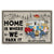 Home Is Where We Park It - Anniversary, Loving Gifts For Couples, Husband, Wife, Camping Lovers - Personalized Doormat