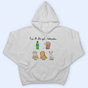 I'm A Simple Woman Funny Cartoon Cat - Gift For Cat Lovers - Personalized T Shirt