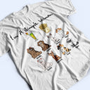 I'm A Simple Woman Funny Cartoon Cat - Gift For Cat Lovers - Personalized T Shirt