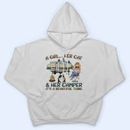 It's A Beautiful Thing - Camping Gift For Dog Lovers, Cat Lovers - Personalized T Shirt